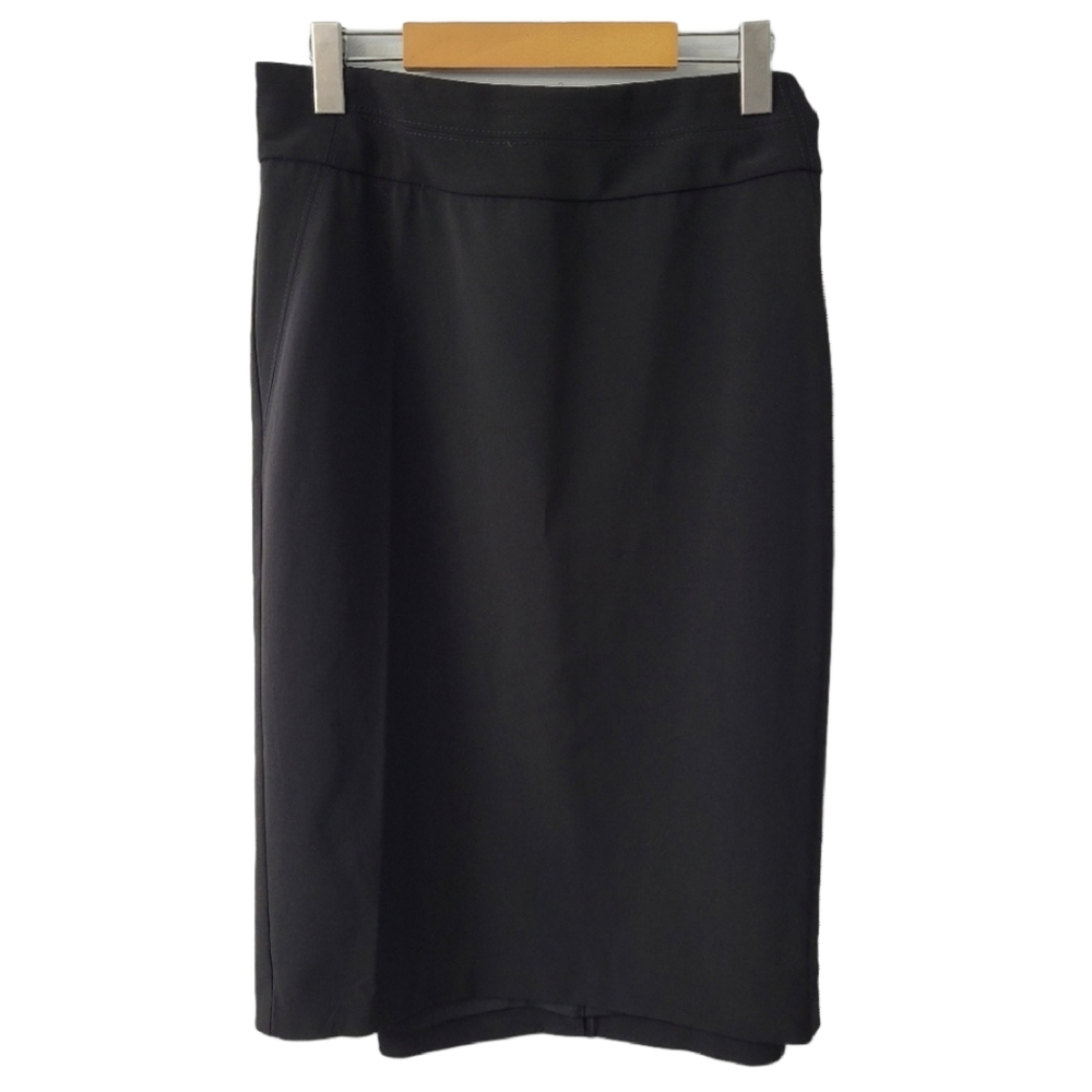 NWT Tanjay Missy Black A Line Midi Skirt Size 18